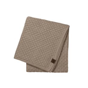 By Lohn Strikket Plaid Square