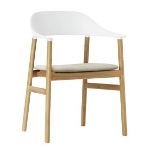 Normann Copenhagen Herit Armchair Upholstery Oak Spisebordsstol