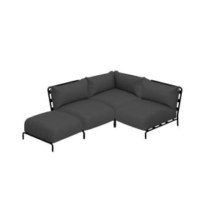 TRIMM Copenhagen Brick 4-Seater Sofa W. Corner