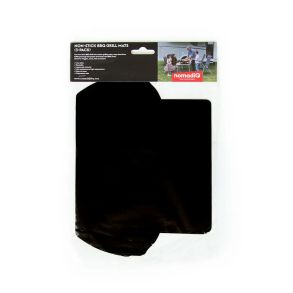 NomadiQ Non-Stick Grill Mats (3-pack) Black