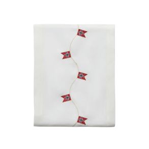 Langkilde & S�n Table Runner With Norwegian Flag
