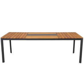 Mindo 101 Dining Table Teak (90x222 cm) Havebord