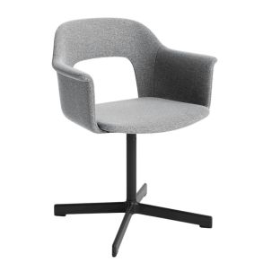 HAY Layout Armchair 234 Upholstery (Black) Spisebordsstol 