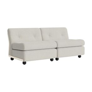 HAY Amanta 2 Seater Sofa (Cream Beige)