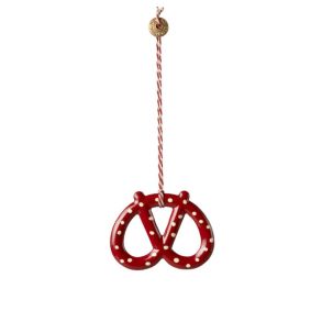 Maileg Kringle Med Prik Metalophæng 