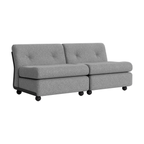 HAY Amanta 2 Seater Sofa (Anthracite)