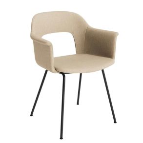 HAY Layout Armchair 214 Upholstery (Black) Spisebordsstol