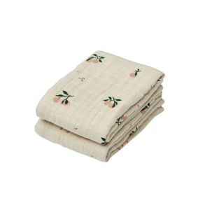 LIEWOOD Living Nursery Lewis Muslin Cloth 2-Pack