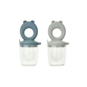 LIEWOOD Living Mealtime Miranda Bear Shape Food Feeder 2-Pack