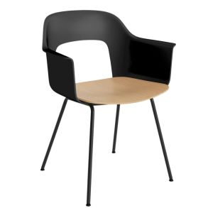 HAY Layout Armchair 212 (WB Lacquered Oak) Spisebordsstol