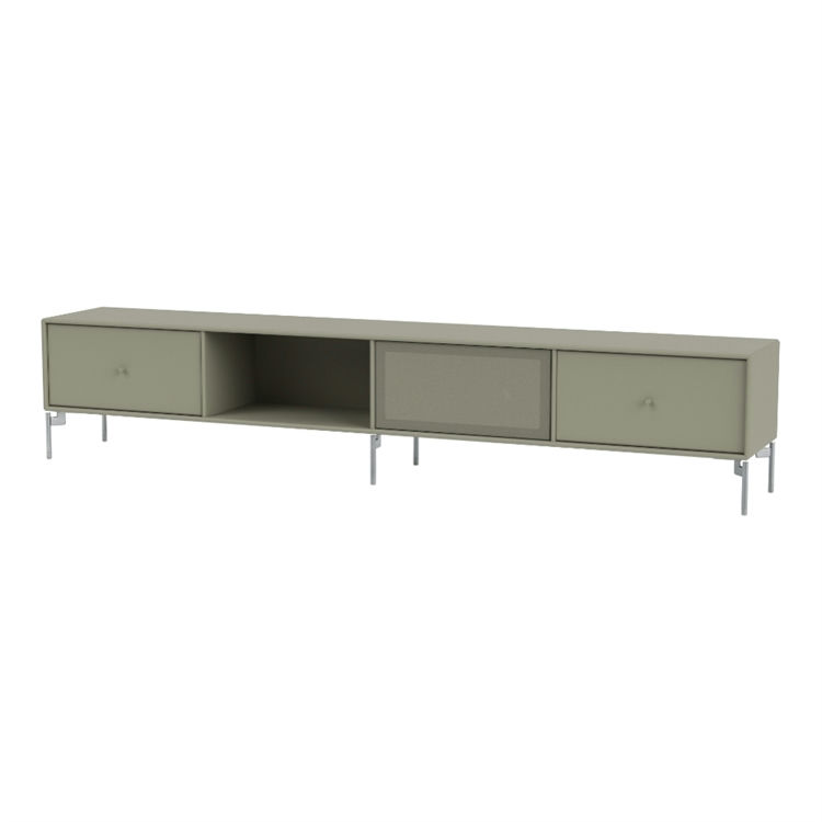 Montana OCTAVE VII TV-bord Ben - Matt Chrome Fennel 144