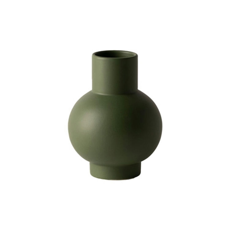 Raawii Strøm Vase Small Deep Green