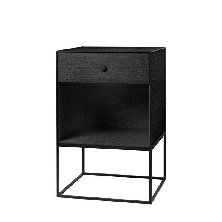 Audo Frame Sideboard 49 Black Stained Ash En Skuffe