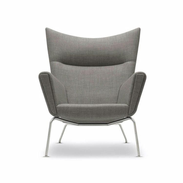 Carl Hansen & Søn CH445 Wing Chair Mood 3101 (Mellem Grå)