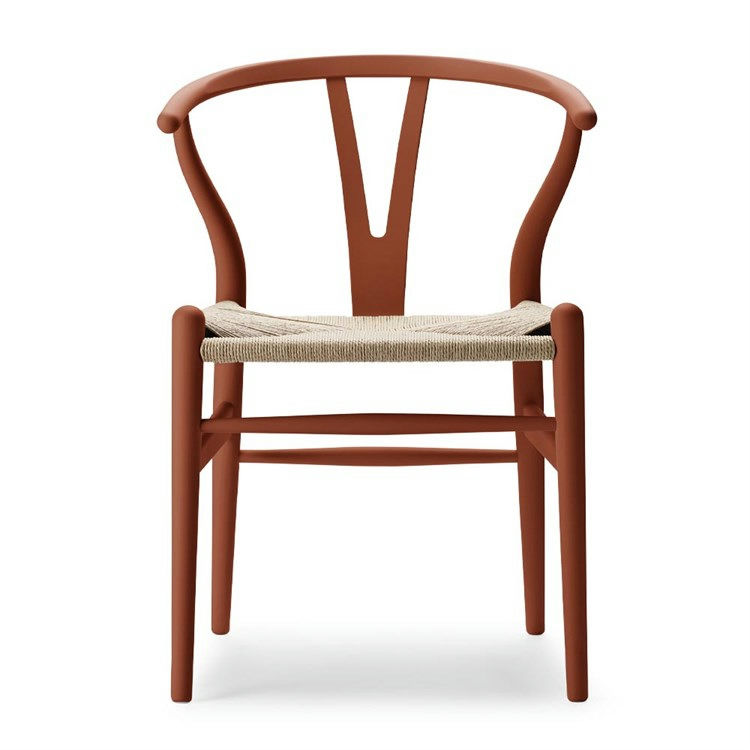 Carl Hansen & Søn CH24 Y-stol Soft Edition Soft Terracotta