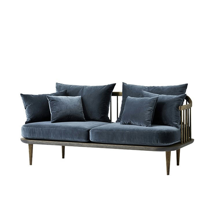 Andtradition Fly Sofa SC2 Smoked Oak/Twilight 10