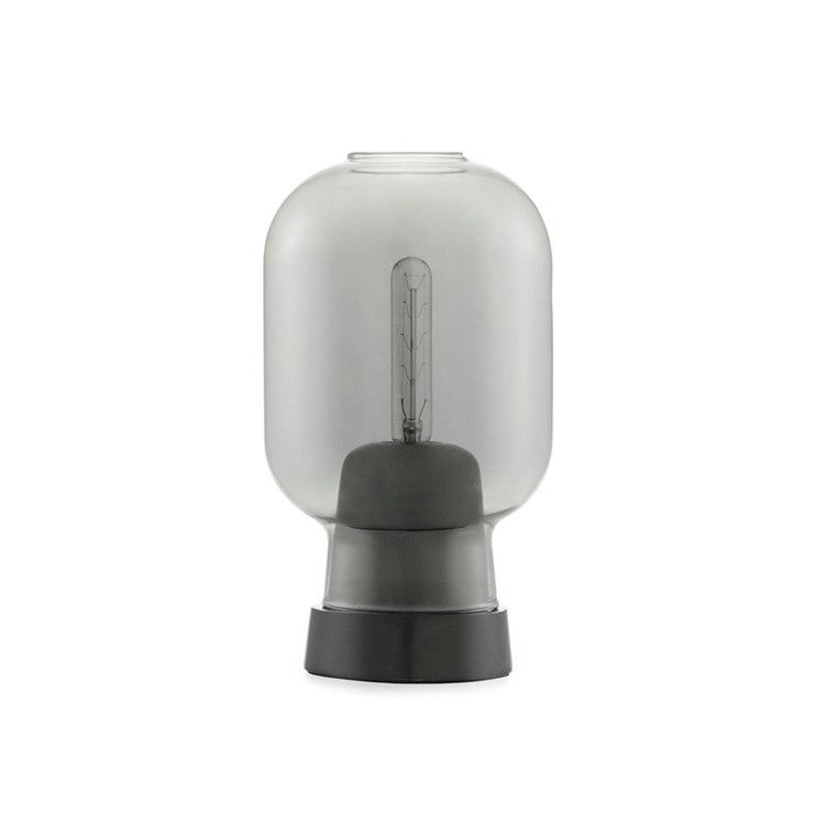 Normann Copenhagen Amp Bordlampe Smoke/Black