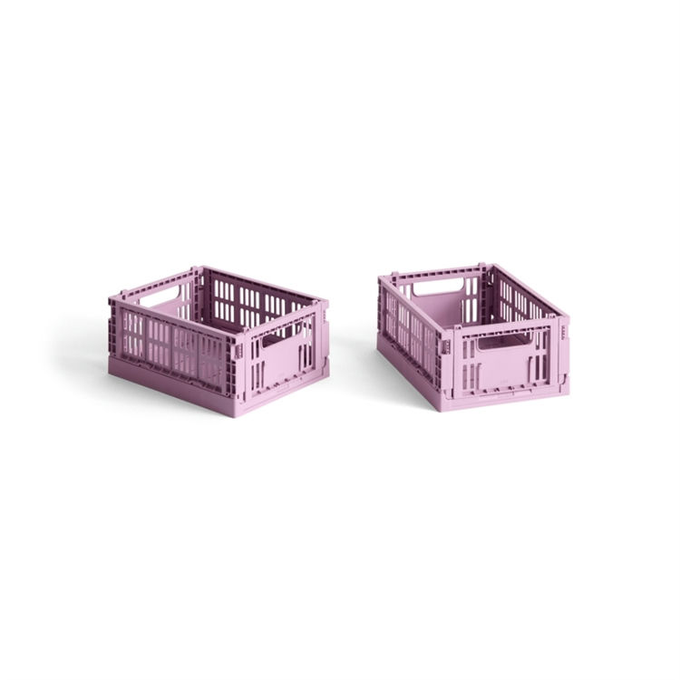 HAY Colour Crate Mini (2 stk.) Dusty Rose