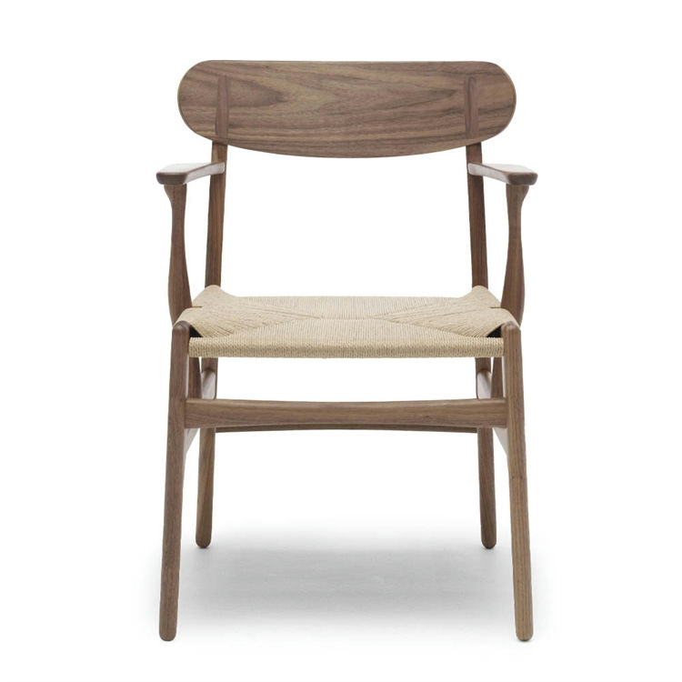 Carl Hansen & Søn CH26 Spisebordsstol Olieret Valnød/Naturflet