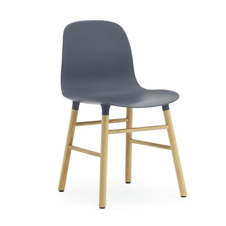 Normann Copenhagen Form Spisebordsstol Oak Blue