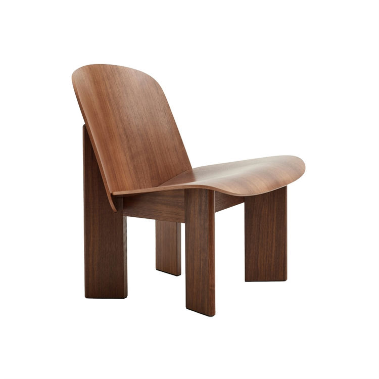 HAY Chisel Lounge Chair Walnut