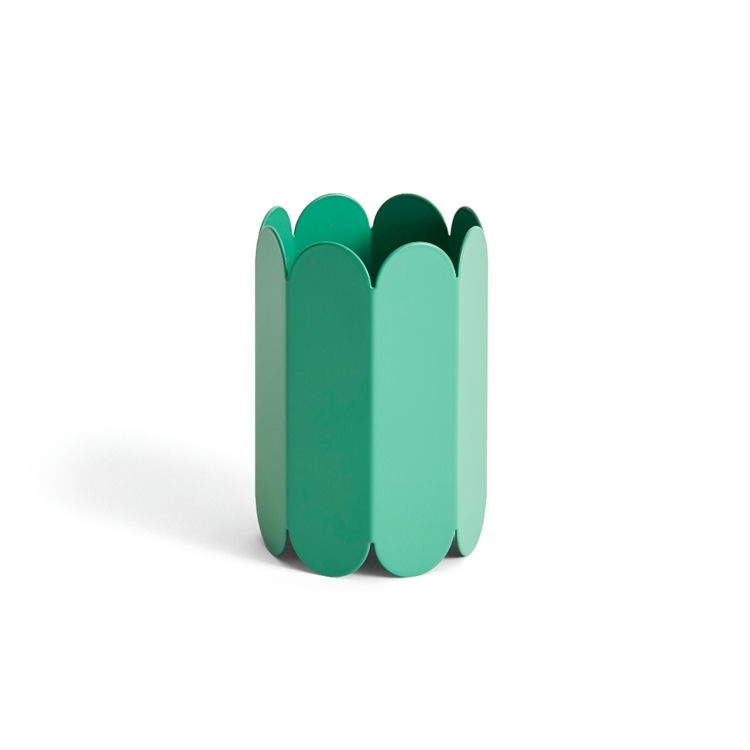 HAY Arcs Vase Green