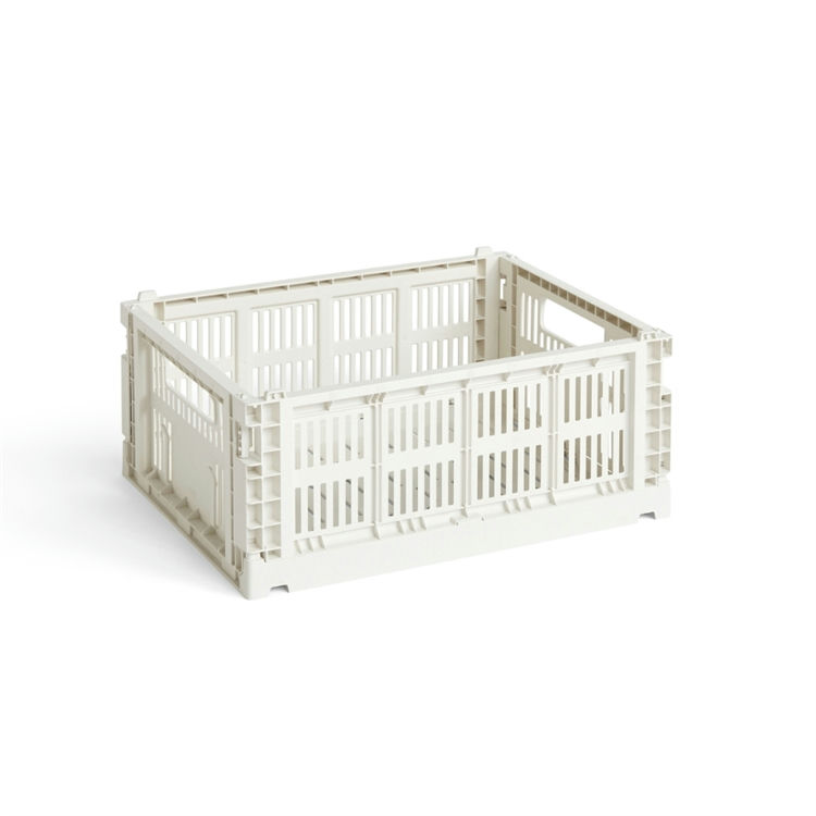 HAY Colour Crate Medium Off-White