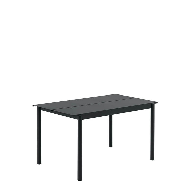 Muuto Havebord Linear Steel Black 140x75 cm