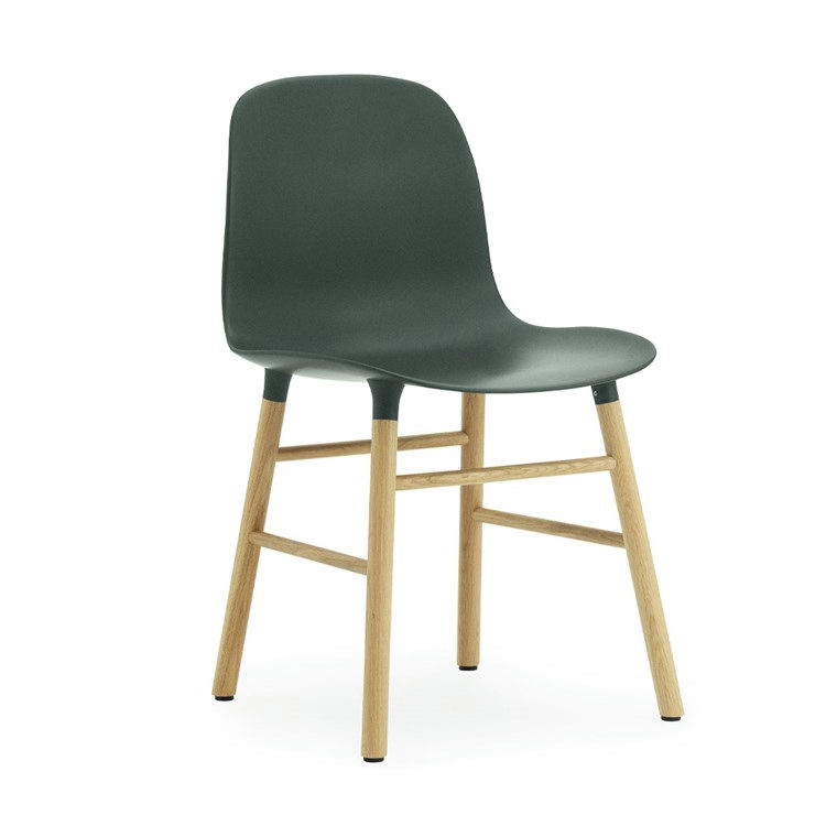 Normann Copenhagen Form Spisebordsstol Oak Green