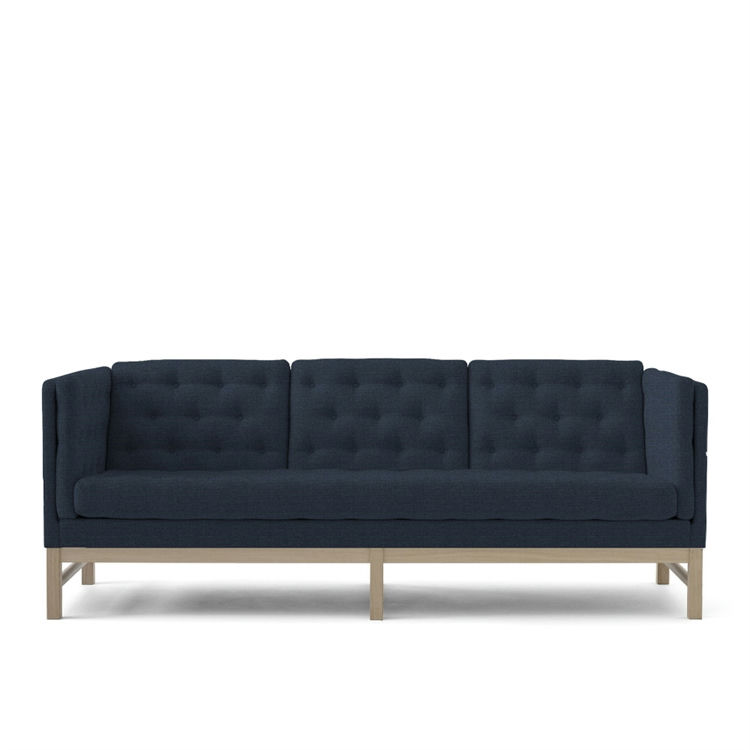 Erik Jørgensen EJ315-3 Sofa - Sæbe Eg/Mørkeblå