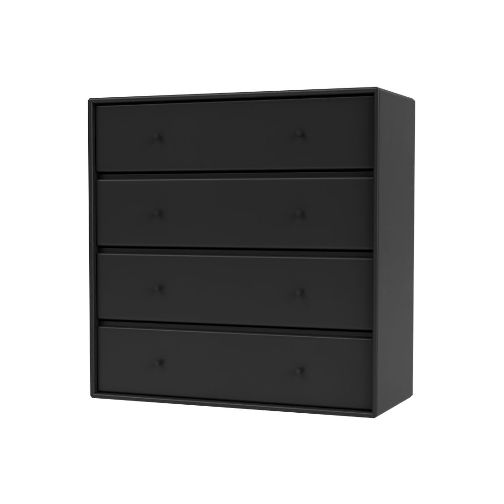 Montana Kommode Modul 1125 Dybde 30 cm Ophængsbeslag Black 05