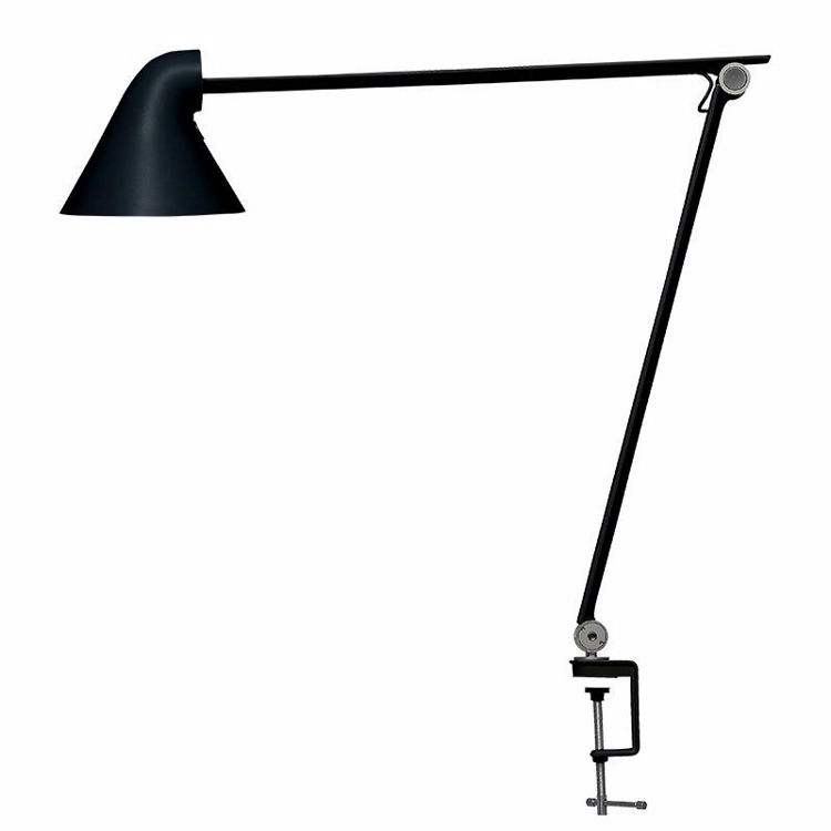 Louis Poulsen NJP Bordlampe 10W LED 2700K Bordklemme Black