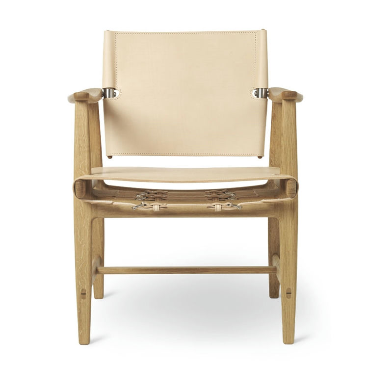 Carl Hansen & Søn BM1106 Jægerstol Olieret Eg/Rustfri/Natur