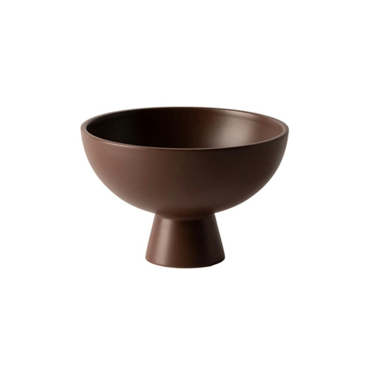 Raawii Strøm Bowl Small Chocolate