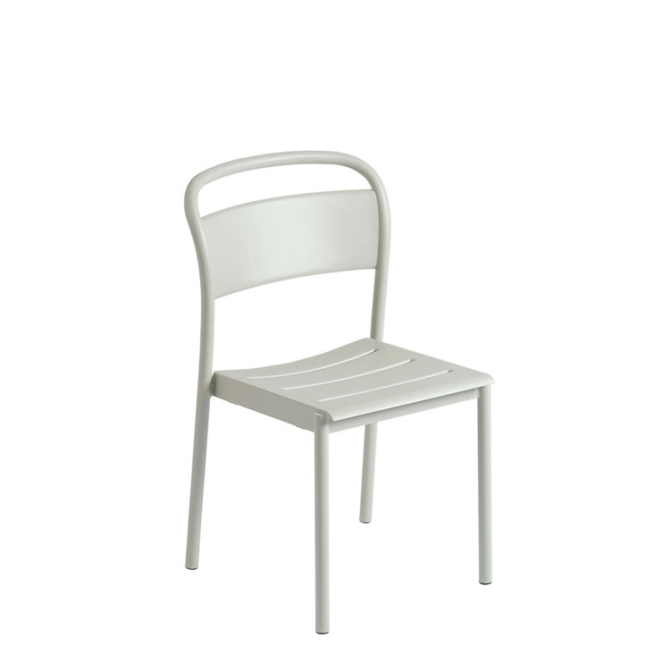 Muuto Havestol Linear Steel Grey Side Chair