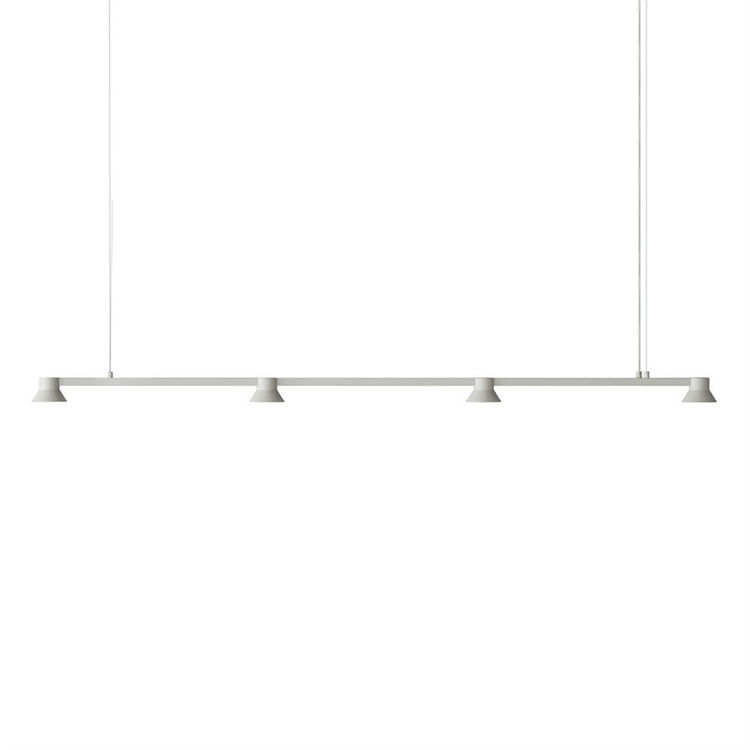 Normann Copenhagen Hat Linear Loftlampe - Warm Grey Large