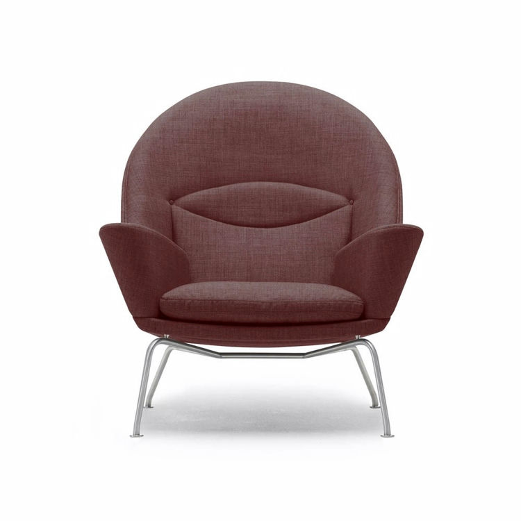 Carl Hansen & Søn CH468 Oculus Chair Mood 8101 (Rødbrun)