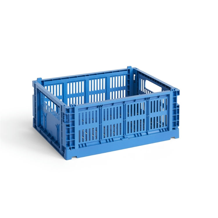 HAY Colour Crate Medium Electric Blue