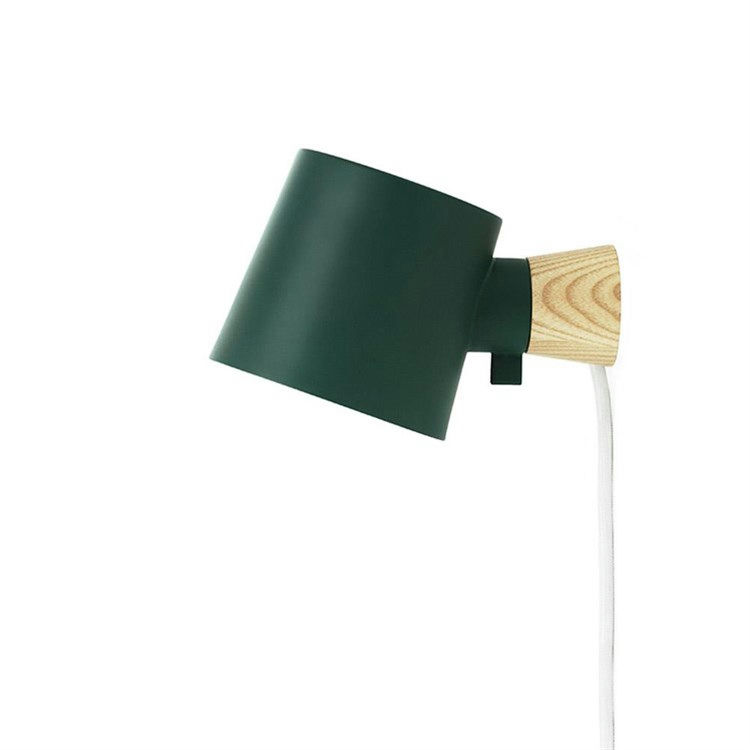 Normann Copenhagen Rise Væglampe Petrol Green