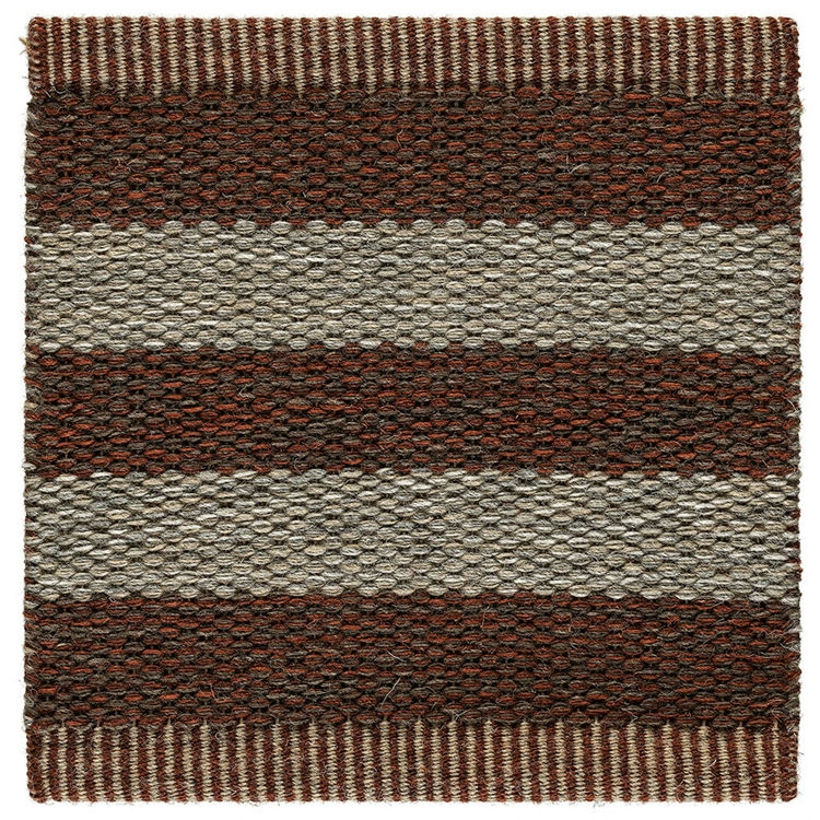 Kasthall Narrow Stripe Icon Tæppe - Red Clay 753 195x300