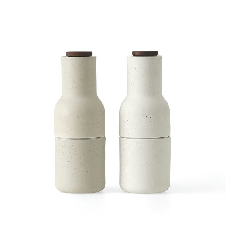 Audo Kværnsæt Bottle Grinders Ceramic w. Walnut