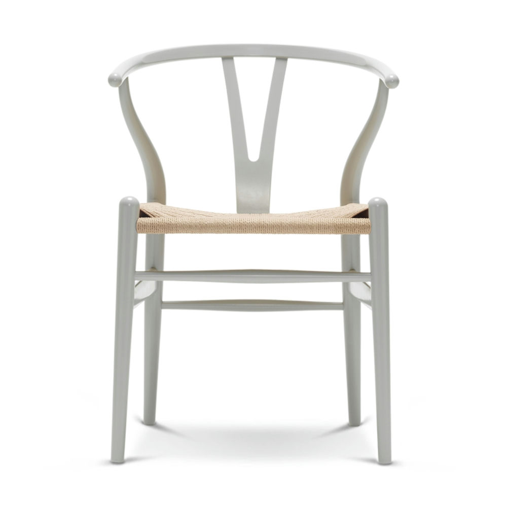 Carl Hansen & Søn CH24 Y-stol Soft Edition Soft Silver Grey