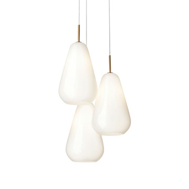 Nuura Anoli 3 Pendel Nordic Gold/Opal White