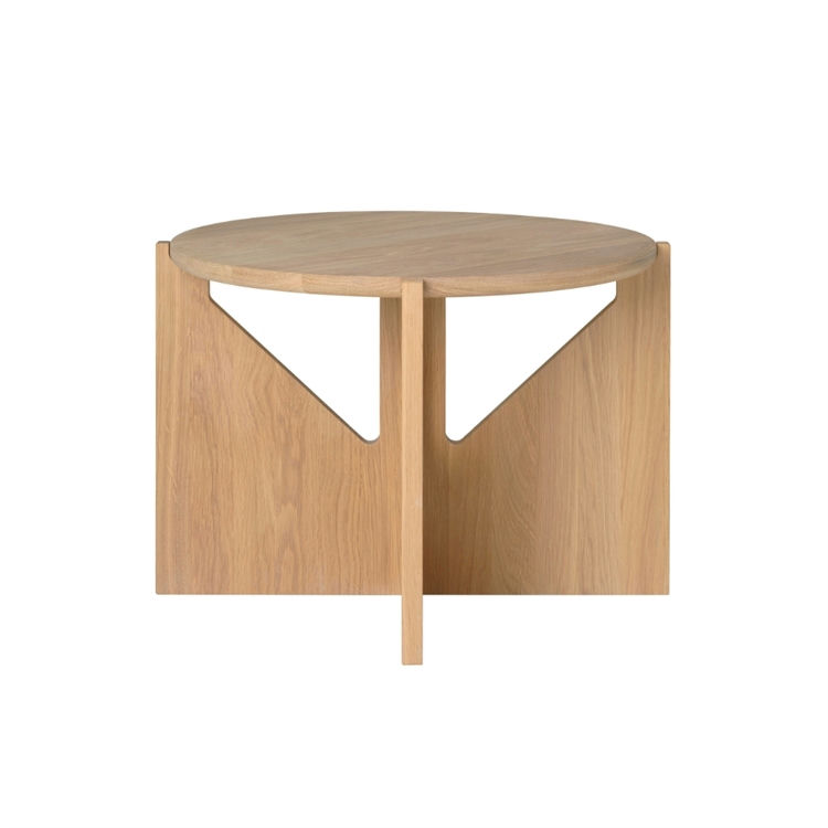 Kristina Dam Studio Simple Sofabord Light, Lacquered Oak