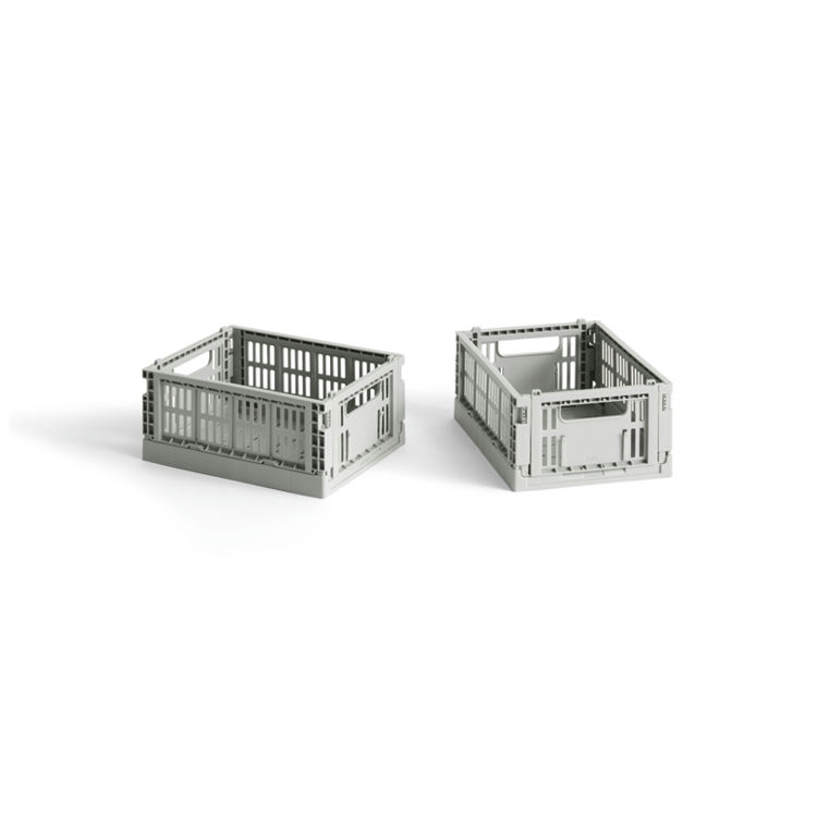 HAY Colour Crate Mini (2 stk.) Light Grey