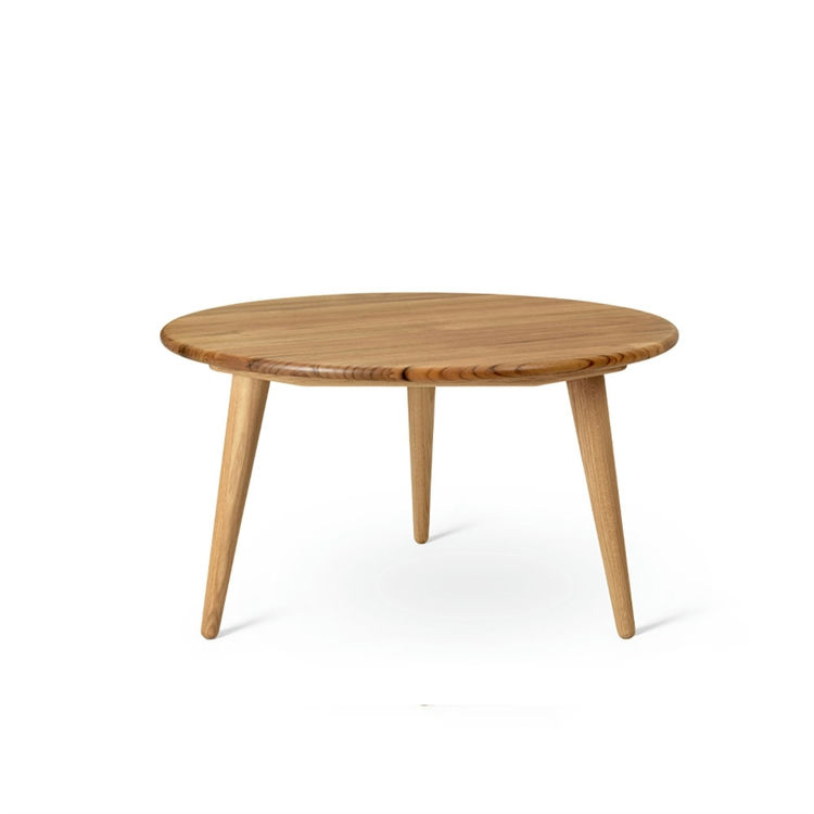 Carl Hansen & Søn CH008 Sofabord Ø78 cm - Olieret Eg/Teak