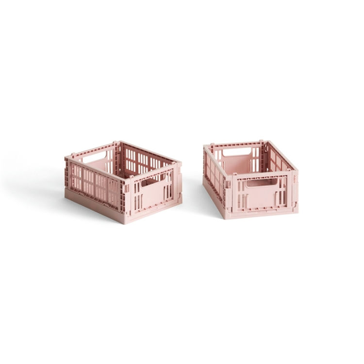 HAY Colour Crate Mini (2 stk.) Blush