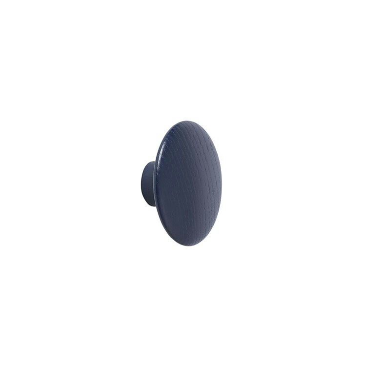 Muuto the Dots Wood Knager Midnight Blue Ø6,5 cm