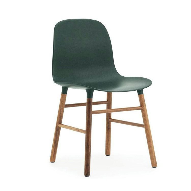 Normann Copenhagen Form Spisebordsstol Walnut Green