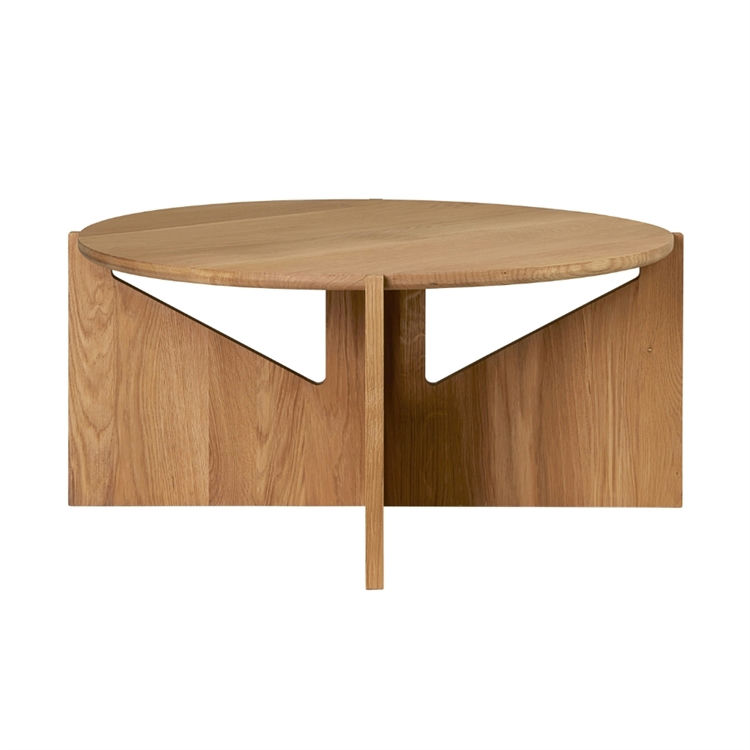 Kristina Dam Studio Simple Sofabord XL Warm, Lacquered Oak